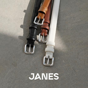 JANES简束[董生活推荐]极简风女士真皮细腰带百搭高级质感牛皮皮带