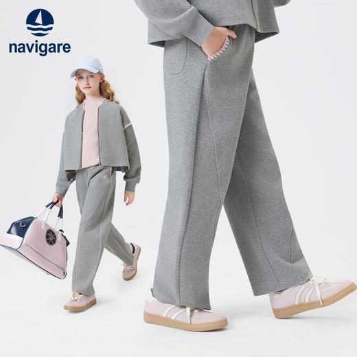 【纳维凯尔】【120-165】意大利小帆船女童春秋裤子 商品图4