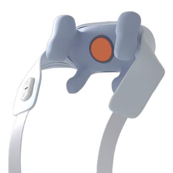 妙界R3至尊升级版颈椎按摩器肩颈按摩仪按摩披肩热敷斜方肌肩颈腰背按摩送父母亲节日生日礼物男女 蓝 商品图3