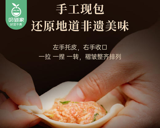 【预售-12月29日配送】锋味派黑猪肉小笼包（原味）/1包（10只，共250g）生产日期：25年10月 商品图2