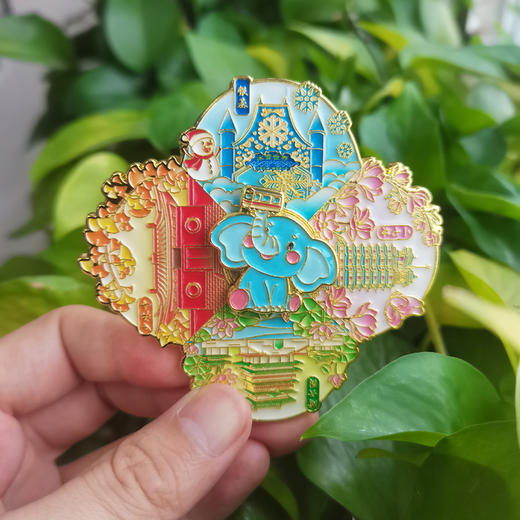 【地铁礼物】四季旋转冰箱贴 商品图0