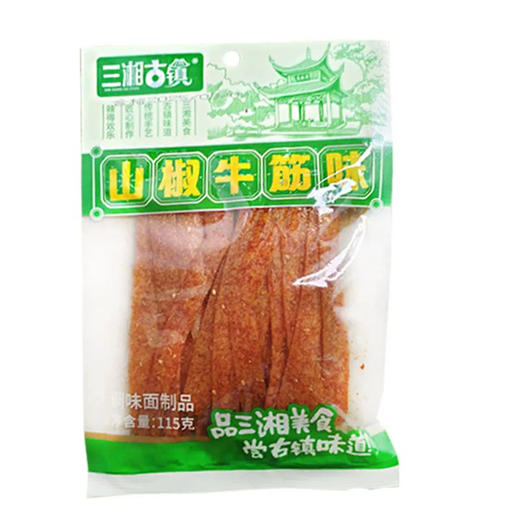 三湘古镇辣条山椒牛筋味115g 商品图0