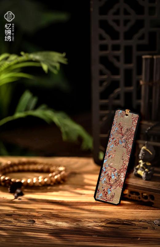 古蜀锦书签——俳优佣（全身） 商品图1