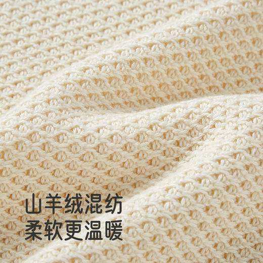 【高定系列】英氏女童秋冬山羊绒A类斗篷披风外搭保暖御寒防风 商品图1