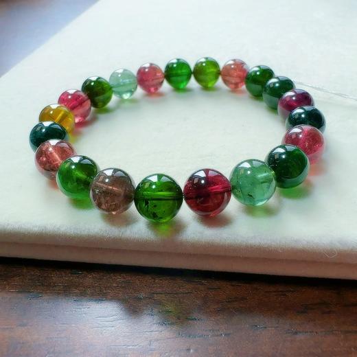 8.8mm单圈老矿碧玺手串 商品图3