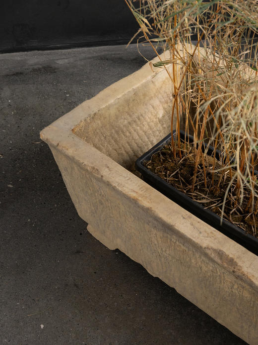 清	石雕长方赏盆 商品图4