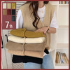馥迦V领叠穿针织马甲 商品缩略图0