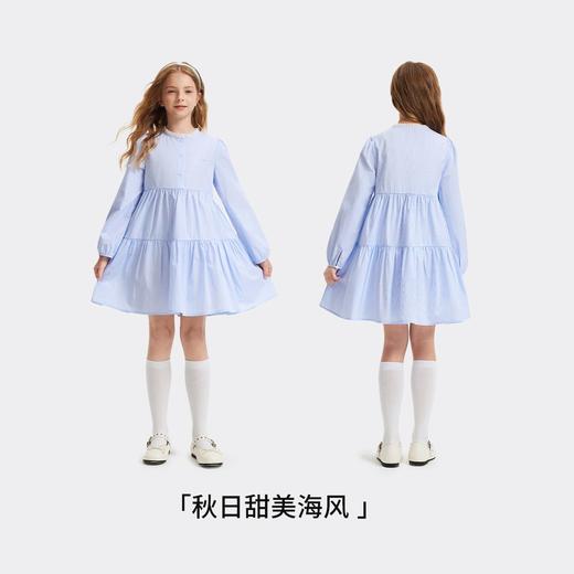 【纳维凯尔】【120-165】意大利小帆船女童春秋连衣裙 商品图3