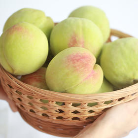 【新鲜水果 组合套餐】河夹镇阳光玫瑰3斤+六里坪秋桃2斤(十堰主城区包邮)