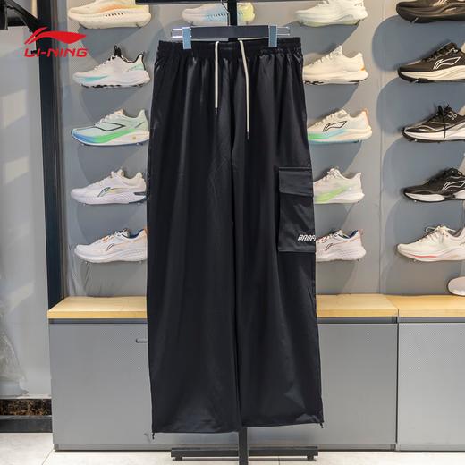 李宁运动裤男子2025秋季反伍系列速干透气宽松休闲卫裤AYKV891 商品图1