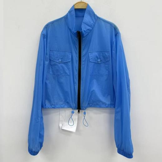 NC立领撞色拉链长袖小外套50711（蓝）夏季153020080321 商品图1