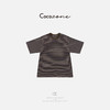 COCO ZONE 刘一一“咖棕调”100棉圆领精致感短袖T恤 CD2A1454 商品缩略图0
