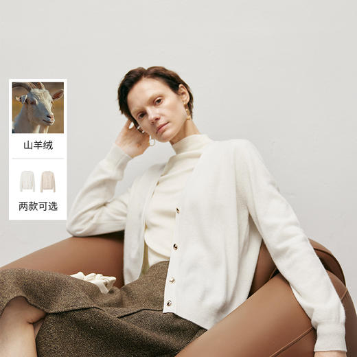 【经典款】【商场同款】麦檬冬毛衫开衫599A130081 商品图0