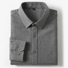 【含绵羊毛】罗蒙秋冬长袖衬衫男士职业通勤厚款舒适商务风长袖衬衣 商品缩略图11