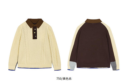 Jnby 25年秋款  长袖套头毛衫  1P9312510 商品图5