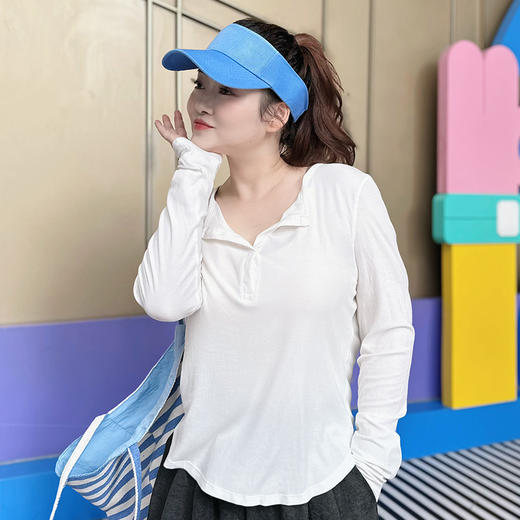 壁虎瑜伽【2508SY380】螺纹速干防晒衣【5天发货】 商品图2