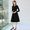 IWY/气质法式名媛职业西装连衣裙女气质黑色销售经理接待正装ol J25Q246 商品缩略图2