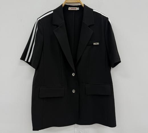 NC双织带短袖西装外套50504（黑）夏季152540070321 商品图1