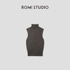 ROMI STUDIO“知性优雅”可机洗绵羊毛高领无袖毛衫 RWCSST1678 商品缩略图2