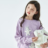 棵初25年秋冬季新款亲子中大女童小兔子图案毛衣纯绵羊毛保暖上衣 商品缩略图2