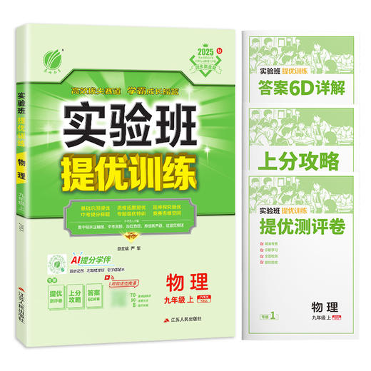 2025秋 【教科版】  九年级物理(上)   实验班提优训练 商品图3