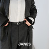 JANES简束[董生活推荐]极简风女士真皮细腰带百搭高级质感牛皮皮带 商品缩略图1