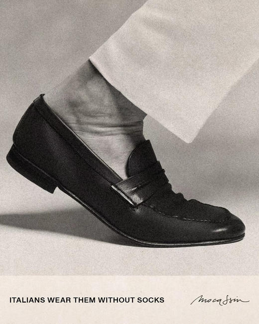 826-11 微商相册 高端男鞋 EZ粒面牛皮/小牛磨砂皮乐福鞋 固特异手工男士皮鞋 很准码 商品图5