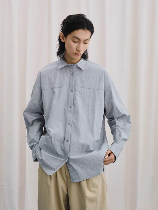 LIVINGTOWN/ LT凉感棉基础衬衫 商品图4