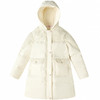 笛莎Deesha 童装女童羽绒服2025冬新款女童小香风中长款连帽羽绒服 商品缩略图4