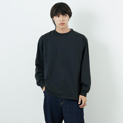 blurhms ROOTSTOCK Classic Long-sleeve 硫化染色长绒棉长袖T恤 商品图1