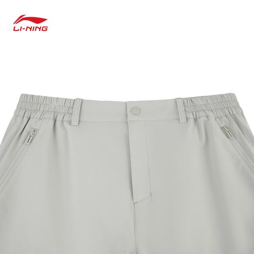 李宁男子直筒加绒保暖运动长裤AYKV167 商品图7