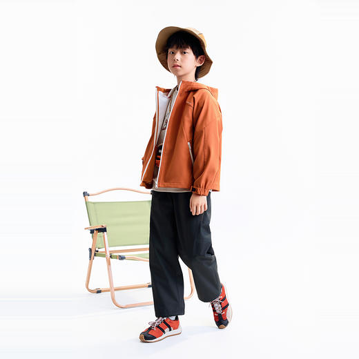 【实体店同款】男童全腰梭织长裤冬季新款安奈儿童装AB546119 商品图6