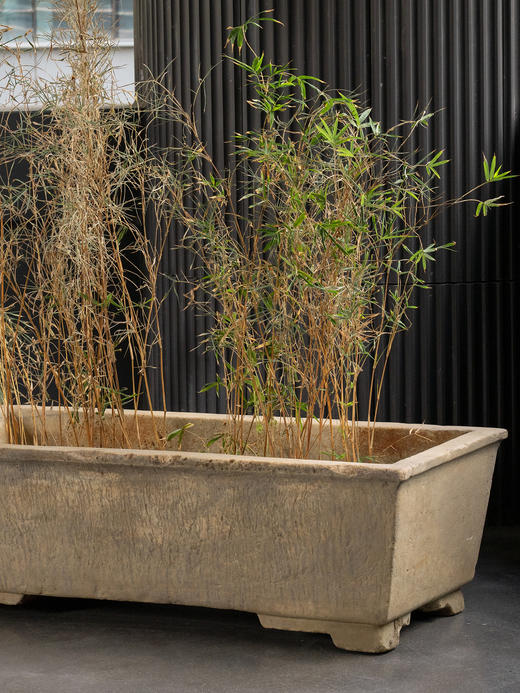 清	石雕长方赏盆 商品图3