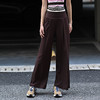 Beemen瑜伽阔腿裤女高腰外穿健身宽松轻薄运动直筒长裤 商品缩略图0