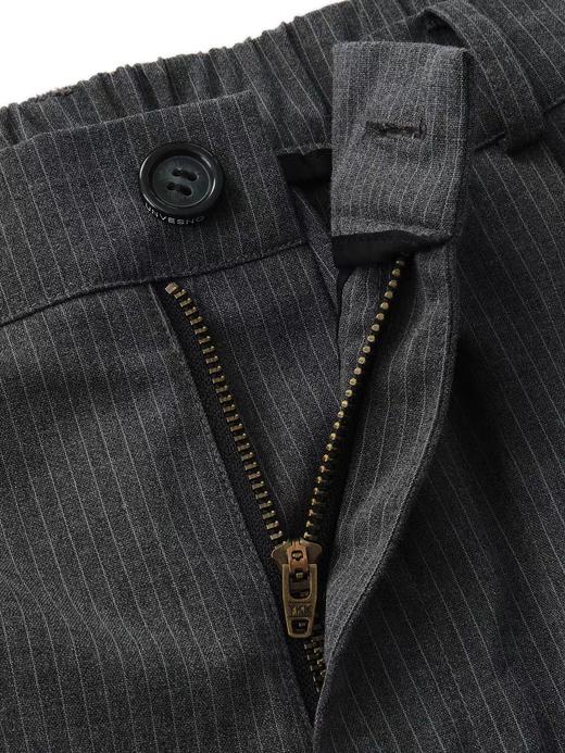 LIVINGTOWN/LT复古条纹短西裤 商品图1