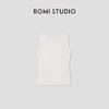 ROMI STUDIO“慵懒随性”亚麻棉混纺轻薄肤感一字领背心 RWBRSZ1766 商品缩略图0