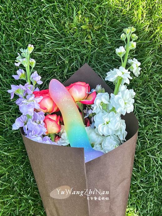 软糖派穿戴式假阳具渐变色les四爱女同拉拉入门情趣用品sm玩具 商品图2