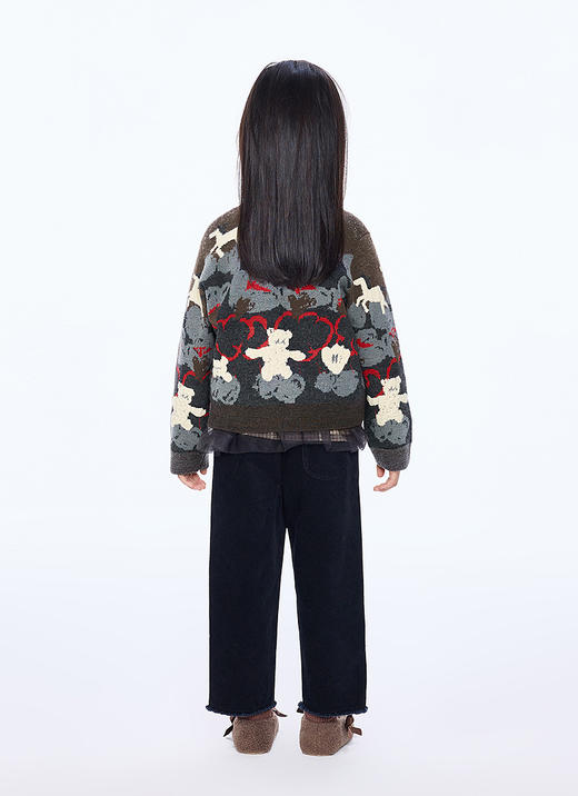 Jnby 25年秋款   短款开襟针织衫  1P9313500 商品图9