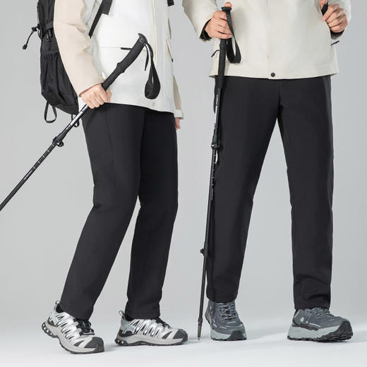 【鹅绒裤】罗蒙男士冬季羽绒裤加厚保暖直筒裤户外男女同款舒适百搭 商品图1