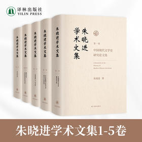 朱晓进学术文集套装