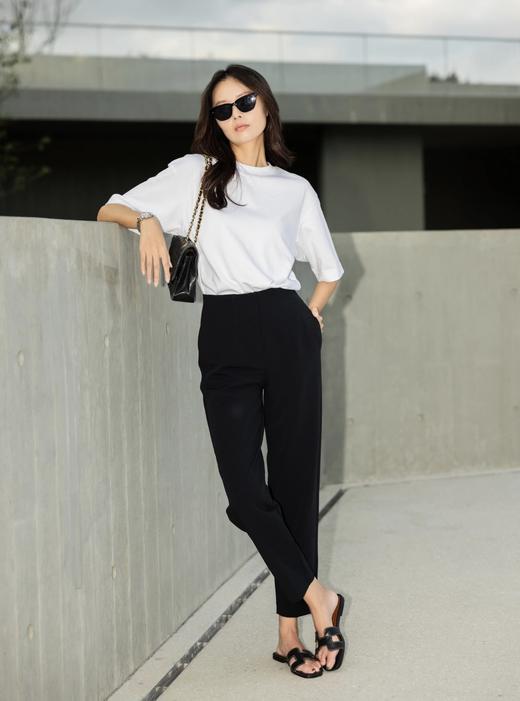 神裤驾到精纺九分烟管锥形西裤 商品图7