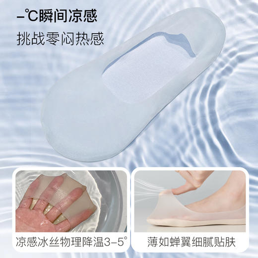 Bimilie冰丝女船袜 商品图3