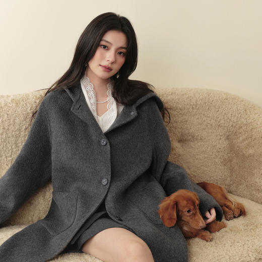 【严选】诗凡黎冬中长大衣7G9170291 商品图3