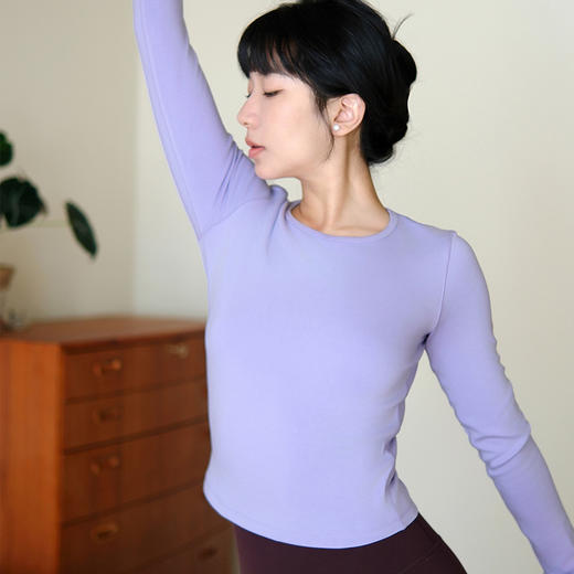 FA335圆领绒绒长袖 商品图4