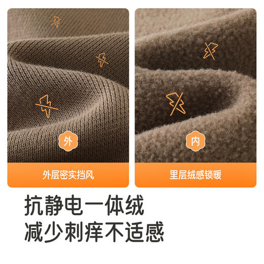 【商场同款】英氏儿童秋冬长裤加绒保暖舒适裤子男童男宝宝新款 商品图1