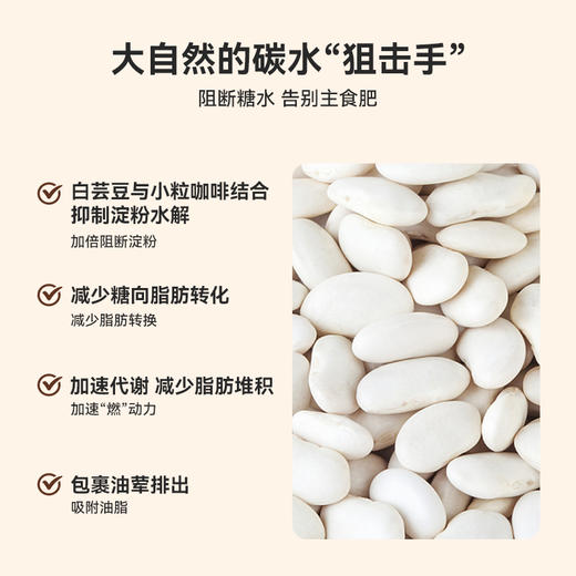 鲨鱼菲特白芸豆黑咖【到手100杯+冰川杯】 商品图2