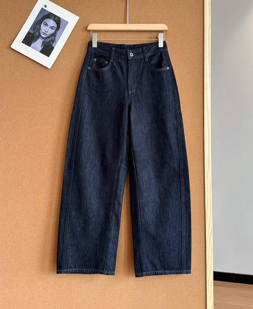 Moco25秋新款弯刀牛仔裤082608 商品图0