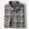 【全棉】罗蒙秋冬格子长袖衬衫男士加厚柔软亲肤职业装通勤百搭男士长袖衬衣 商品缩略图12
