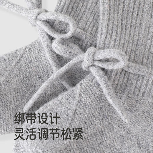 【商场同款】英氏婴儿羊毛脚套布鞋护脚新生儿秋冬保暖亲肤新款 商品图3