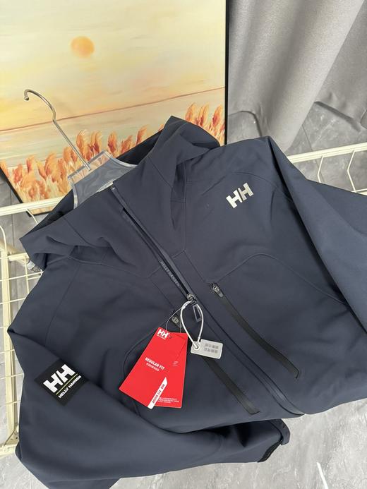 点此购买 海丽汉森春秋季男女情侣款科技户外软壳抓绒冲锋衣 kad 328533 商品图10